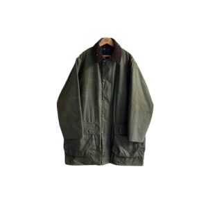 [MINT] 80’s “BARBOUR / NORTHUMBRIA” OILED JKT made in ENGLAND (L〜XL相当)