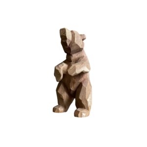 [佐藤憲治] “木彫りのクマ” TACHIGUMA made in HOKKAIDO (エンジュ)