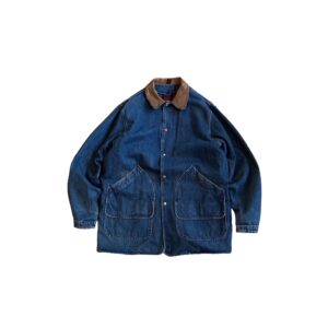 90’s “WOOLRICH” DENIM HUNTING JKT WITH BLANKET made in USA (XL相当)